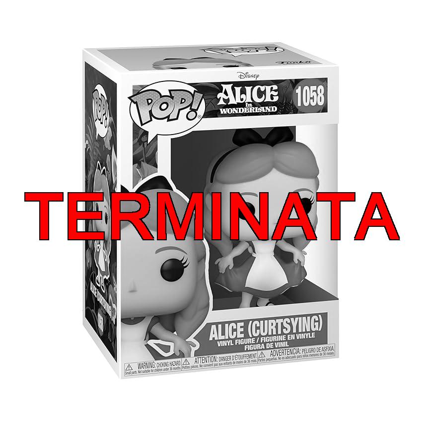 Funko Pop! Disney: Alice 70th– Alice Curtsying – Alice in Wonderland – Figura in Vinile da Collezione – Idea Regalo – Merchandising Ufficiale – Giocattoli per Bambini e Adulti – Movies Fans
