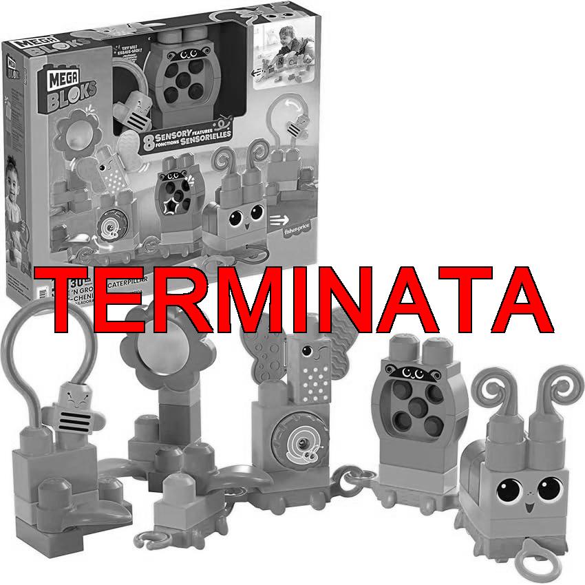 MEGA BLOKS Safari Scuoti e Suona, 15 Grandi Blocchi da Costruzione per Creare Diversi Animali (Elefante, Giraffa, Leone), con 3 funzioni sensoriali, Giocattolo per Bambini +1 Anno, HKN42