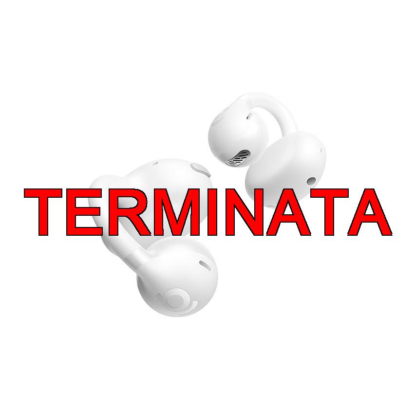 Baseus BC1 Open Ear Cuffie, clip per orecchie con suono impressionante, amplificazione dei bassi adattivi, Bluetooth 6.0, cancellazione del rumore durante le chiamate, IP55, batteria 38H, luce buds