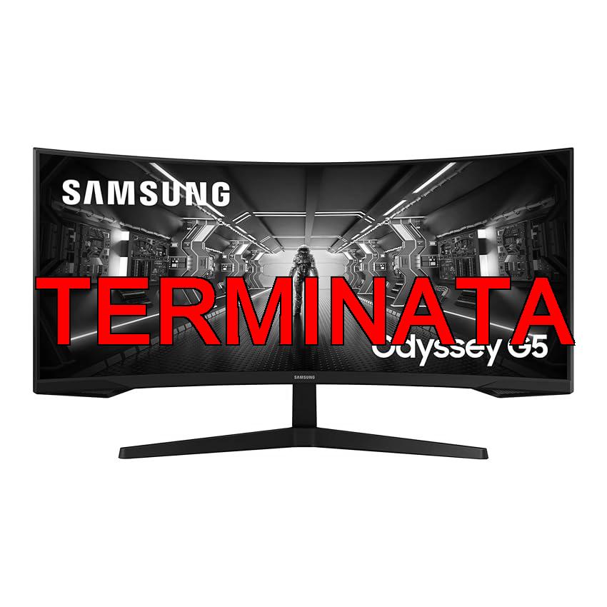 Samsung Monitor Gaming Odyssey G5 (C34G55), Curvo (1000R), 34″, 3440×1440 (Ultra WQHD), 21:9, HDR10, VA, 165 Hz, 1 ms, FreeSync Premium, HDMI, Display Port, PBP, Flicker Free