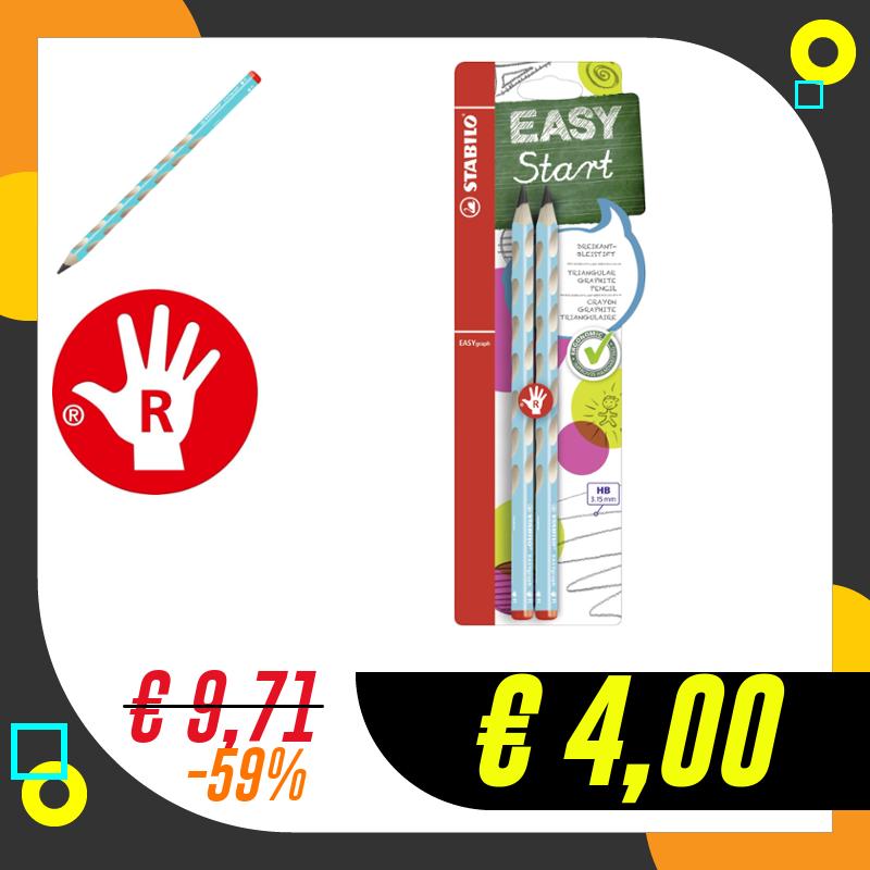 Stabilo EASYgraph – Matita Ergonomica triangolare – per Destrimani