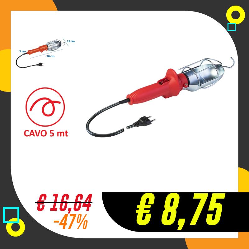 Poly Pool PP0049 Lampada Portatile da Lavoro per uso…