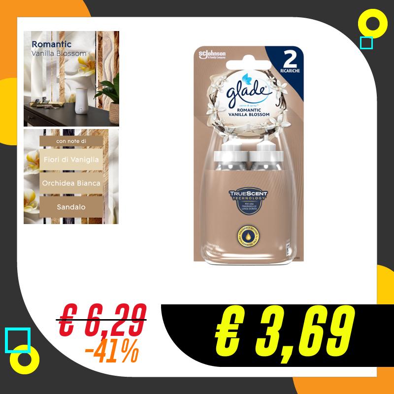 Glade Sense & Spray Doppia Ricarica, Deodorante per Ambienti…