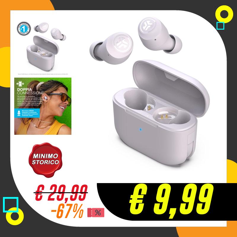 JLab GO Air POP True Wireless Écouteurs True Wireless…