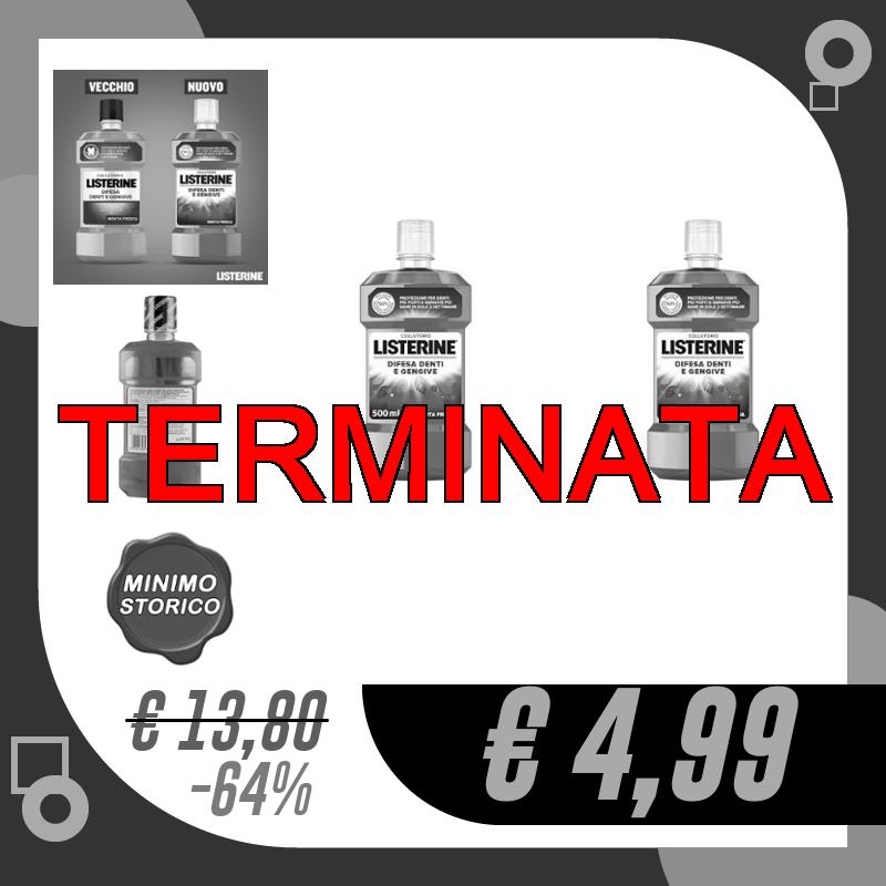 LISTERINE Collutorio Difesa Denti e Gengive, Al gusto di…