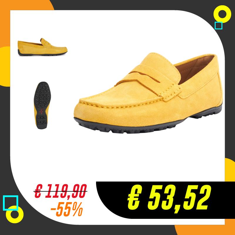 Geox U Kosmopolis + Grip, Moccasin Uomo