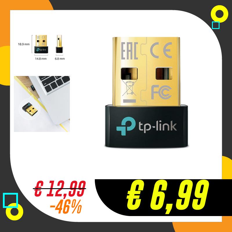 TP-Link Adattatore Bluetooth Usb 2.0 Dongle Bluetooth 5.3 Ub500