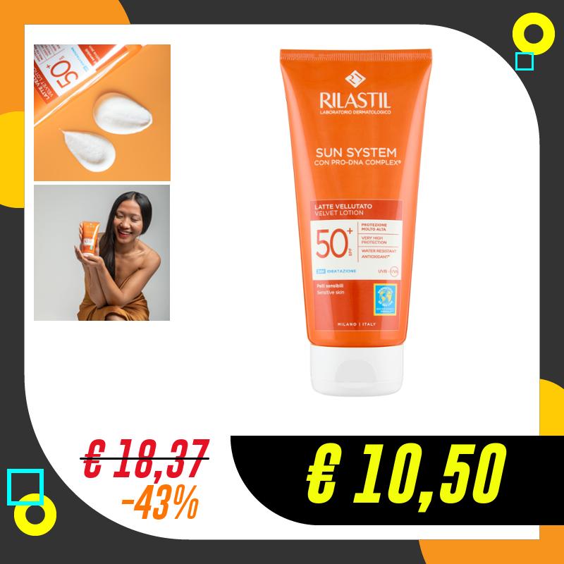 Rilastil Sun System Latte Vellutato, Emulsione Fluida dalla Texture…
