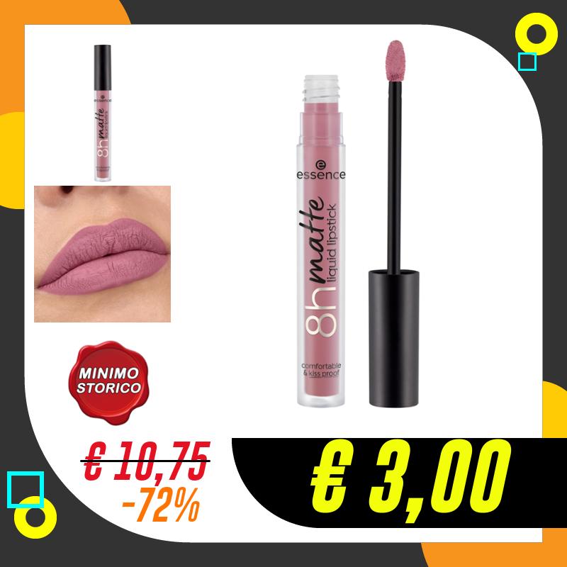ESSENCE LABIAL LÍQUIDO 8H MATTE 06 COOL MAUVE