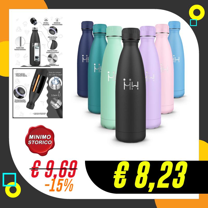 Borraccia Termica 500ml, Borraccia Termica Bambini