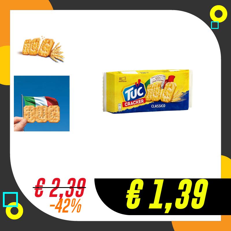 Tuc Cracker Classico, Cotto al Forno con 100% Grano…
