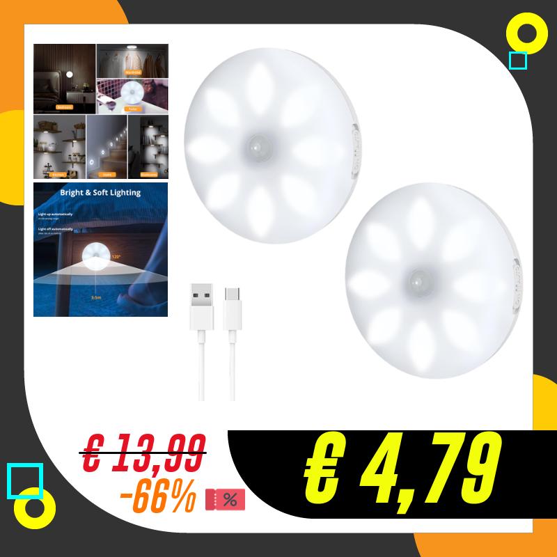 luci led cucina, 8 LED Luce per Armadio strisce…