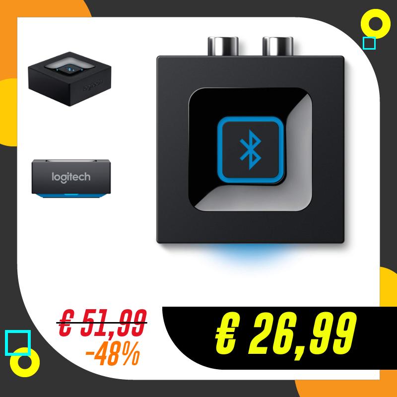 Logitech Ricevitore Audio Bluetooth Wireless, ‎Pc/Mac/Smartphone/Tablet/Ricevitore Av