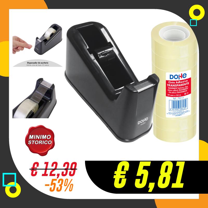 Dohe – Dispenser di nastro adesivo e 8 nastri…
