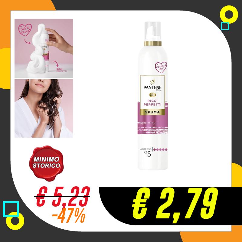 Pantene Pro-V Spuma Ricci Perfetti, Nutriente E Termoprotettiva