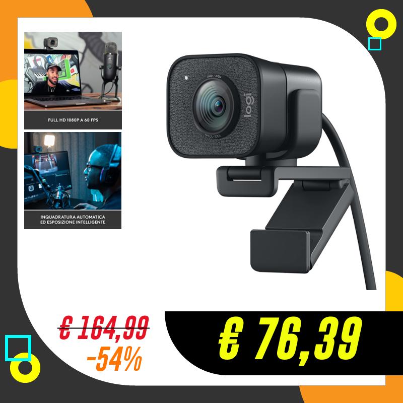 Logitech StreamCam – Webcam per Live Streaming su Youtube…