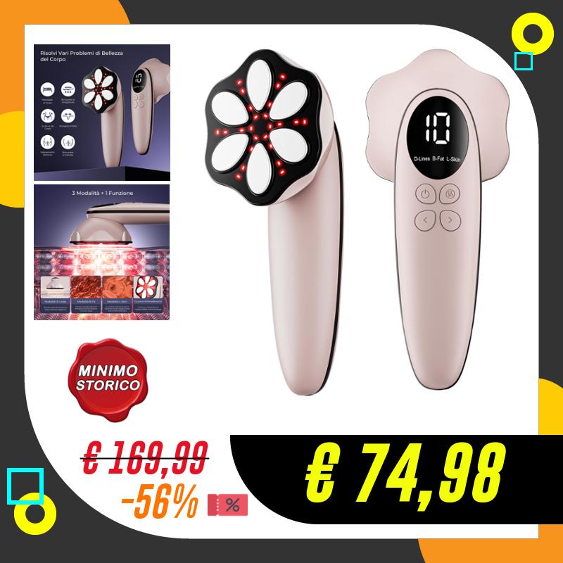 Massaggiatore Anticellulite Professionale, 3 in 1 Massaggiatore Anticellulite Elettrico…