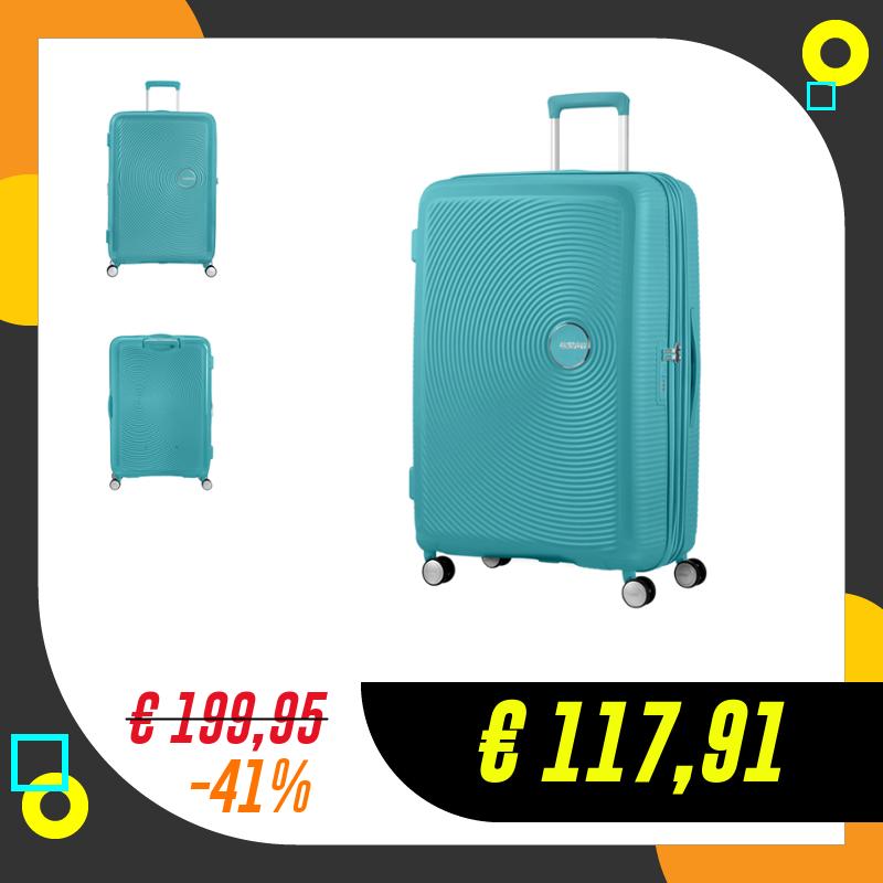 American Tourister Soundbox – Spinner L Vio espanso, 77…