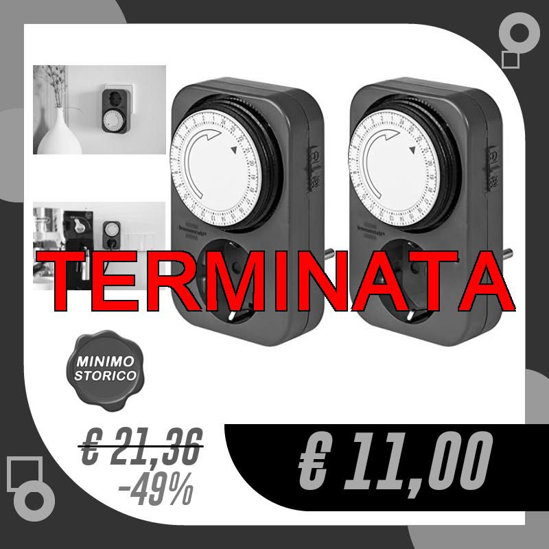 Brennenstuhl, Timer meccanico MZ 20-1 (Confezione da 2)
