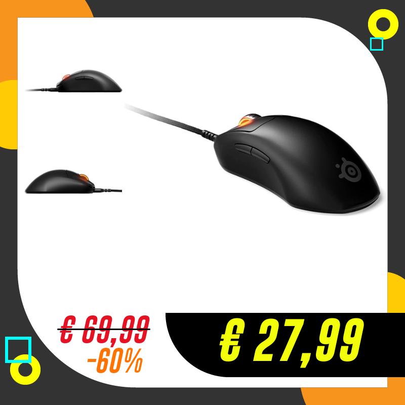 SteelSeries Prime Mini – Prestazioni Esports Mouse di Gaming